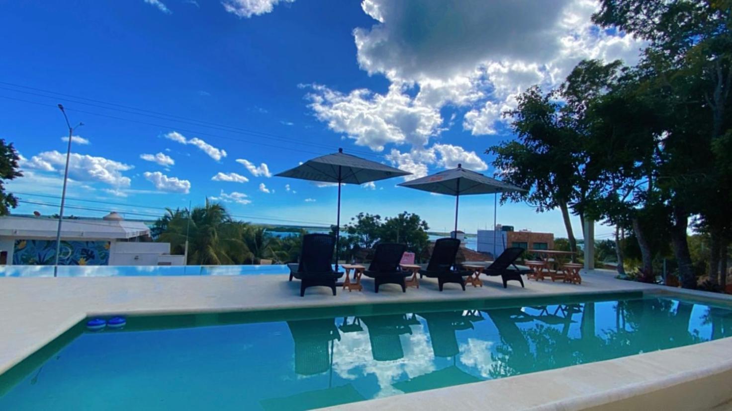 Hotel & Eco Cabanas Azul Maria בקאלאר מראה חיצוני תמונה